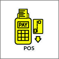 Servizio pagamento elettronico POS Bancomat - Visa - Mastercard